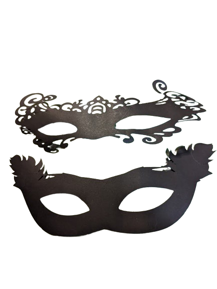 Masquerade masks full size