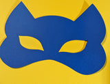 Two full size masquerade / Mardi Gras masks set of two