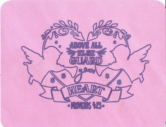 Above all else guard your heart print