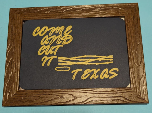 Come and cut it- Texas print