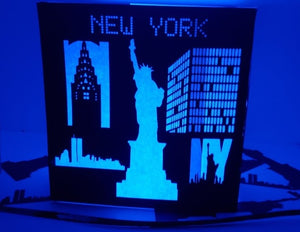 Large New York DIY centerpiece / luminary