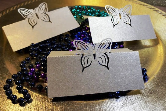 Butterfly place card set of six