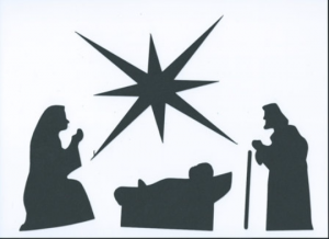 Nativity scene set of 18
