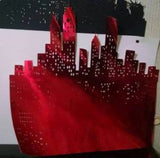 21 inch tall New York skyline two piece extra extra large