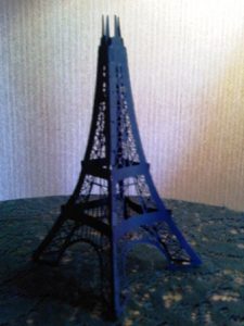 DIY 3D DIY Eiffel tower