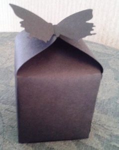 DIY Butterfly favor boxes set of six