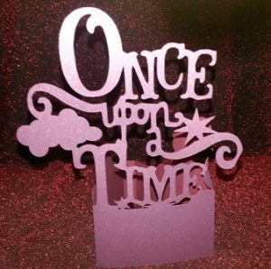 DIY Once upon a time centerpiece